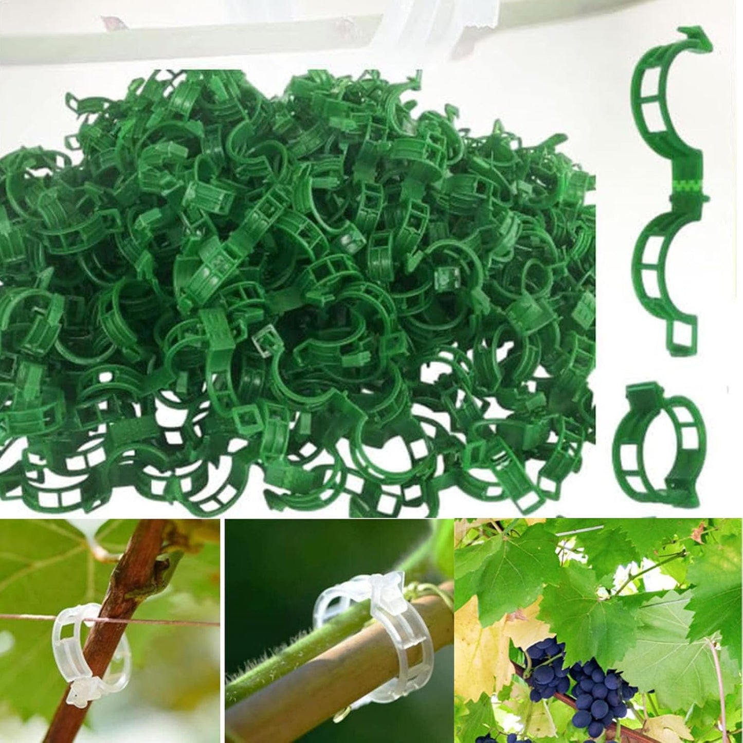 🔥🔥Last Day Sale Tomato Clips, Plastic Trellis Clips