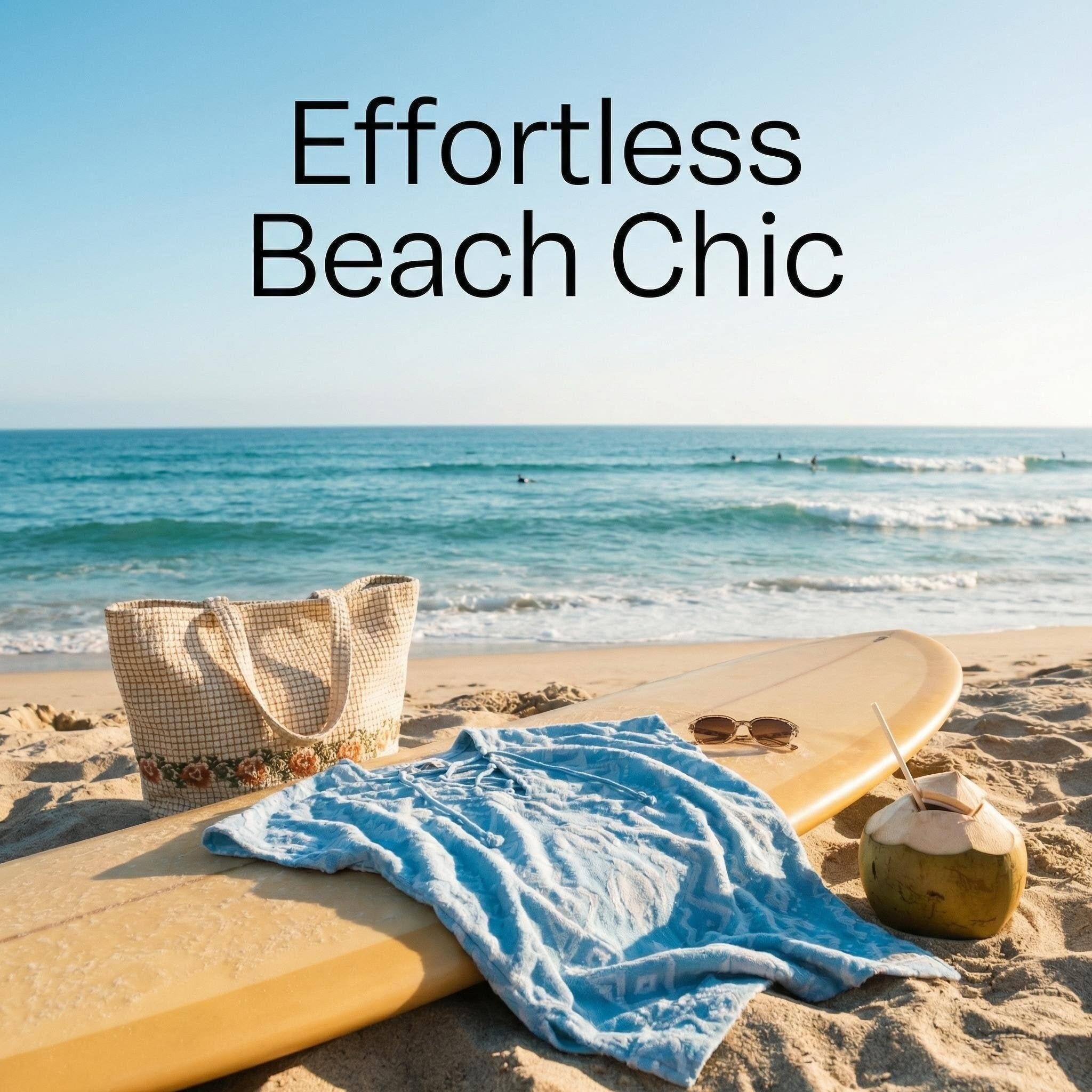 🏖️ Sand Cloud Organic Cotton Cover-Up – Luxury Beach Towel Dress ✨