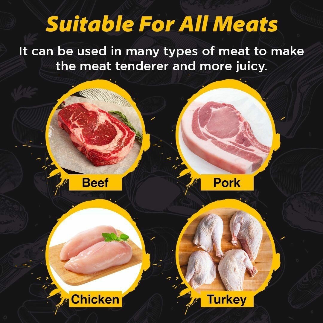 🔥Last Day Buy 1 Get 1 Free $9.99 Each🥩Stainless Steel Meat Tenderizer Needle 21 Pin Steak BBQ Kitchen Cooking Tool
