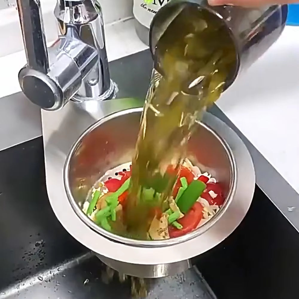 🎁Stainless steel drain basket for kitchen sink🎁