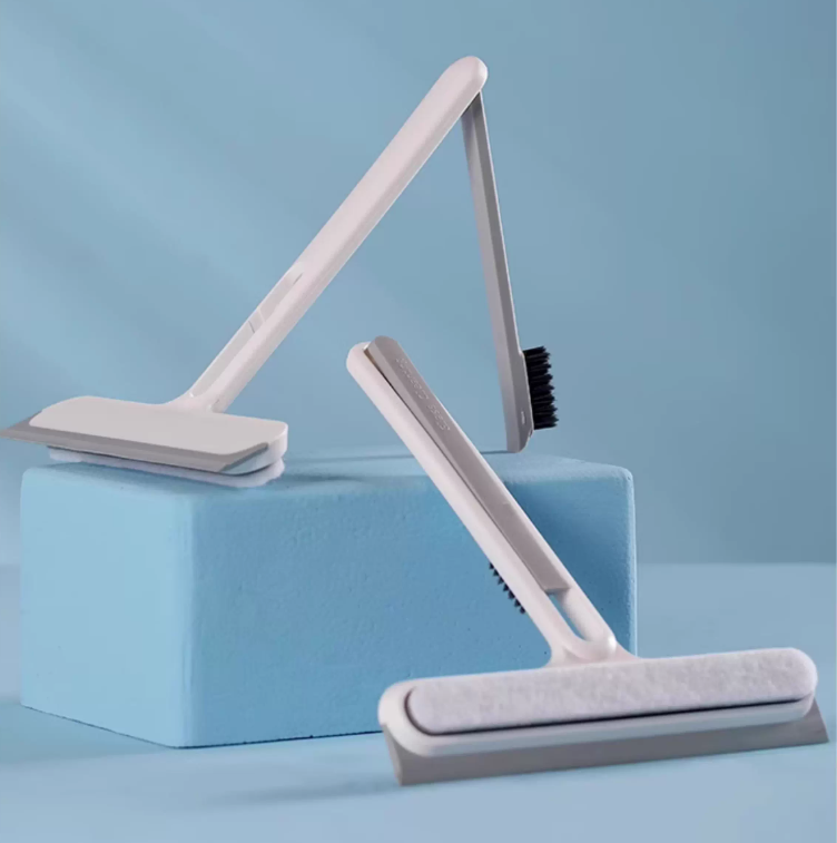 USICAH multi-functional cleaning brush and squeegee set