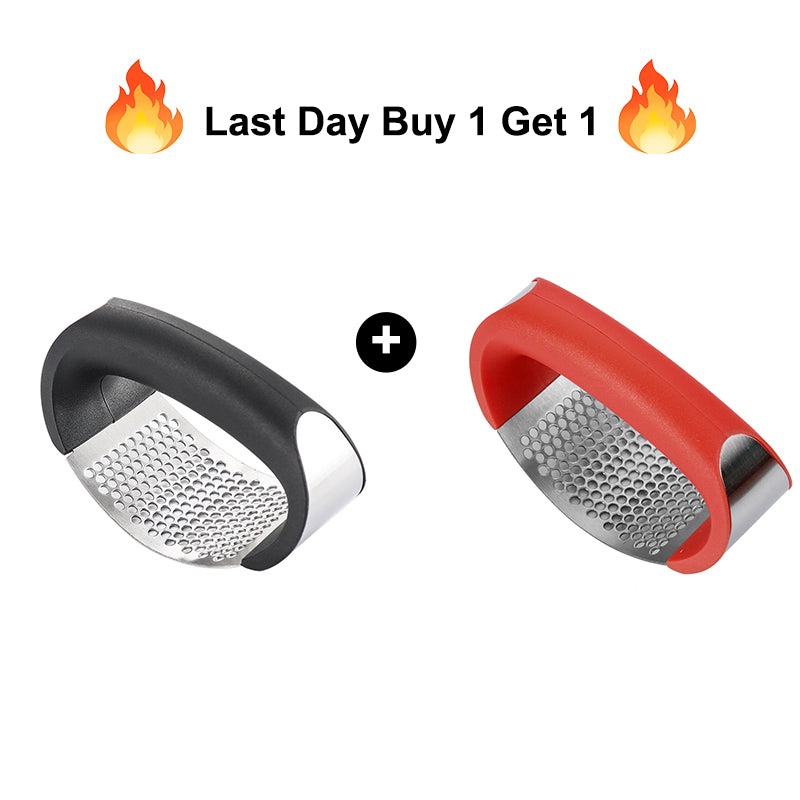 🔥Last Day Buy 1 Get 1 Free $9.99 Each🔥430 Stainless Steel Ring Garlic Press