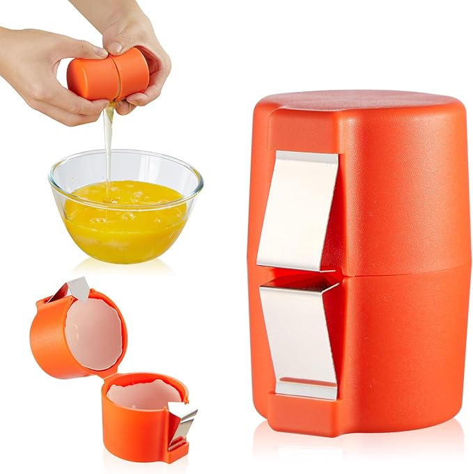🔥Last Day Buy 1 Get 1 Free $9.99 Each🔥Eptchn No Mess Easy Egg Opener CrackSlick
