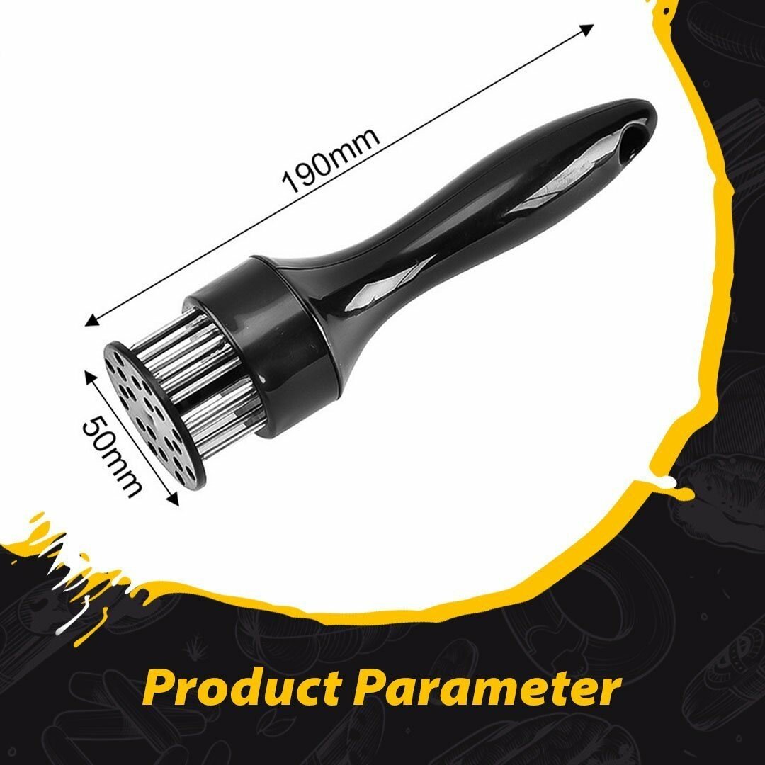 🔥Last Day Buy 1 Get 1 Free $9.99 Each🥩Stainless Steel Meat Tenderizer Needle 21 Pin Steak BBQ Kitchen Cooking Tool