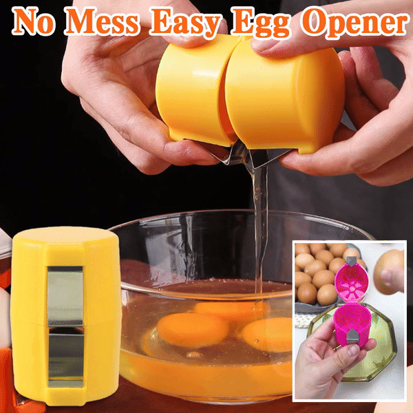 🔥Last Day Buy 1 Get 1 Free $9.99 Each🔥Eptchn No Mess Easy Egg Opener CrackSlick
