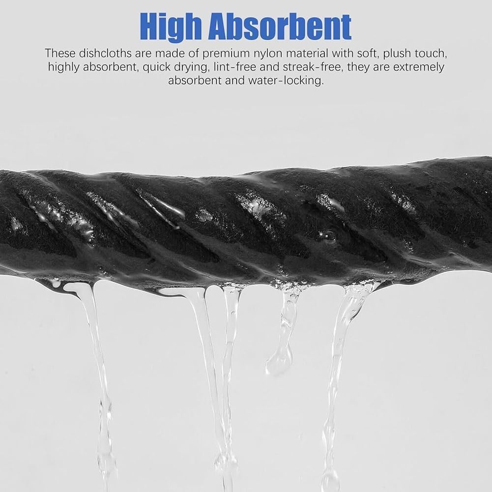 🔥Last Day Only $1.99 Each🔥Streak-Free Microfiber Cloth – Ultra-Absorbent 11.8" × 11.8" Lint-Free Cleaner