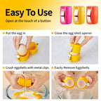 🔥Last Day Buy 1 Get 1 Free $9.99 Each🔥Eptchn No Mess Easy Egg Opener CrackSlick