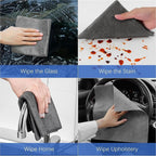 🔥Last Day Only $1.99 Each🔥Streak-Free Microfiber Cloth – Ultra-Absorbent 11.8" × 11.8" Lint-Free Cleaner