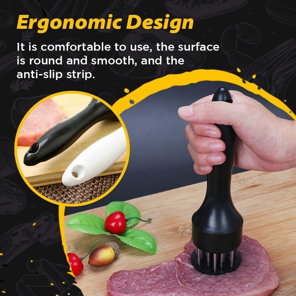 🔥Last Day Buy 1 Get 1 Free $9.99 Each🥩Stainless Steel Meat Tenderizer Needle 21 Pin Steak BBQ Kitchen Cooking Tool