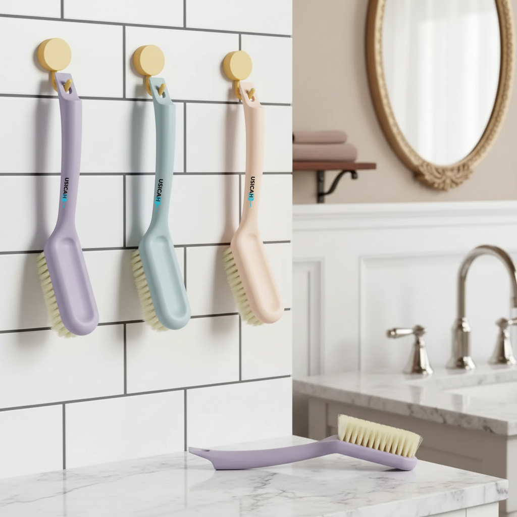 USICAH Gentle-Touch Long Handle Brush