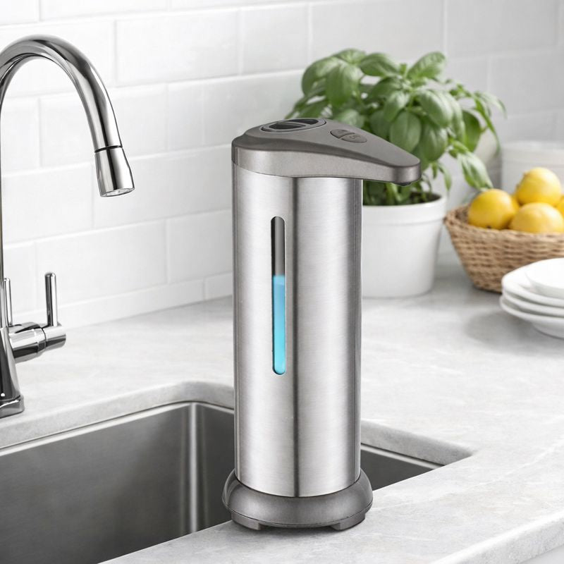Automatic Soap Dispenser – Touchless Infrared Sensor, Stainless Steel, IPX4 Waterproof