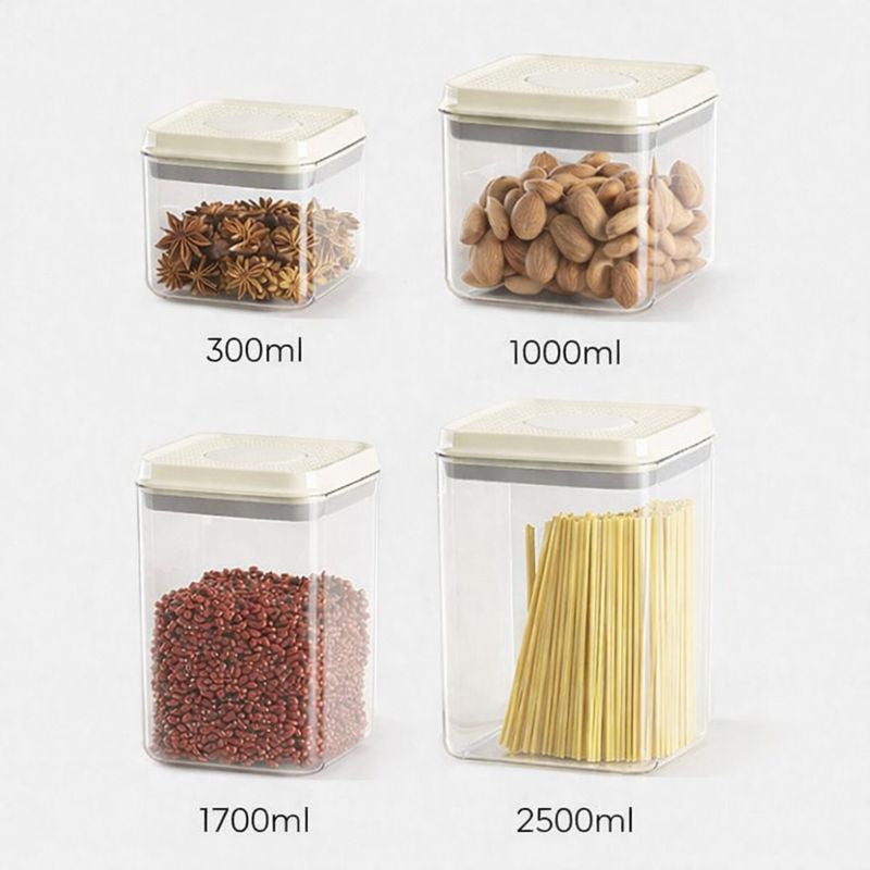 Press-Down Airtight Storage Container