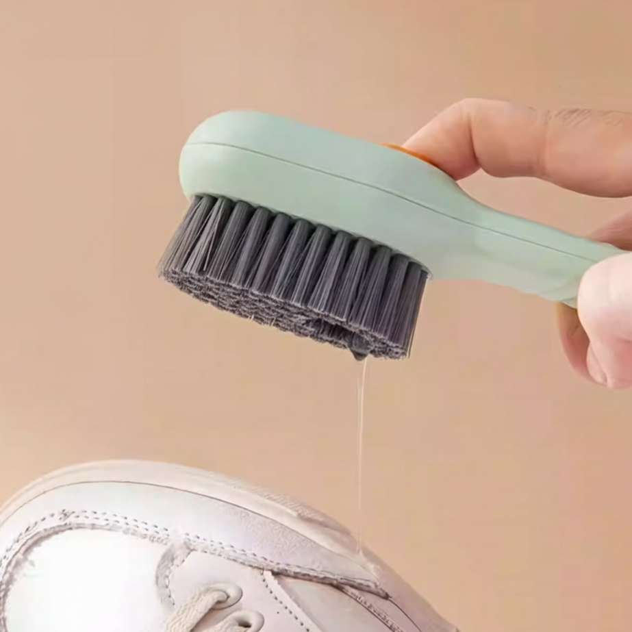 USICAH Press Pump Liquid Shoe Cleaning Brush