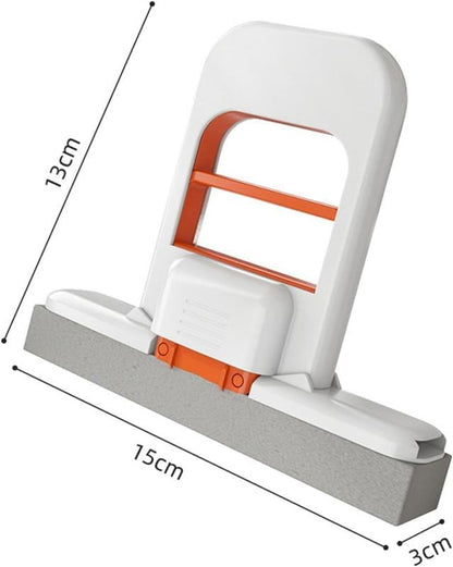 🔥Last Day Buy 2 Get 1 Free $6.99 Each🔥🧼🫧2026 New Mini Folding Desktop Mop — Dual-Use Wet/Dry Mop