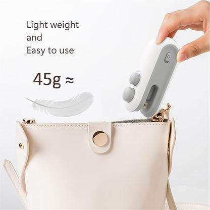 🔥Last Day Buy 2 Get 1 Free $10.99 Each🔥 Mini Bag Sealer with Cutter and Magnet