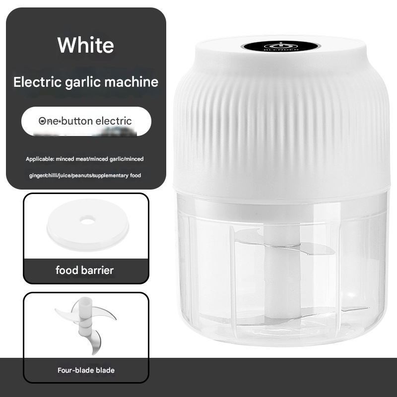 🔥Last Day To Buy 3 For $15.99 Each - Electric Garlic Chopper, Mini Portable Veggie Cutter
