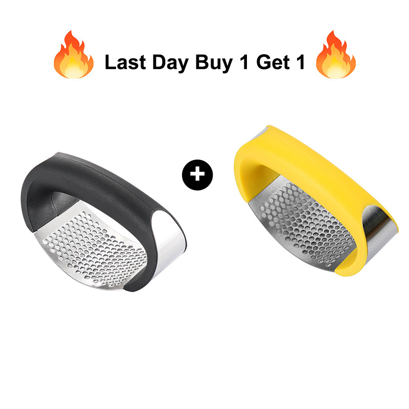 🔥Last Day Buy 1 Get 1 Free $9.99 Each🔥430 Stainless Steel Ring Garlic Press
