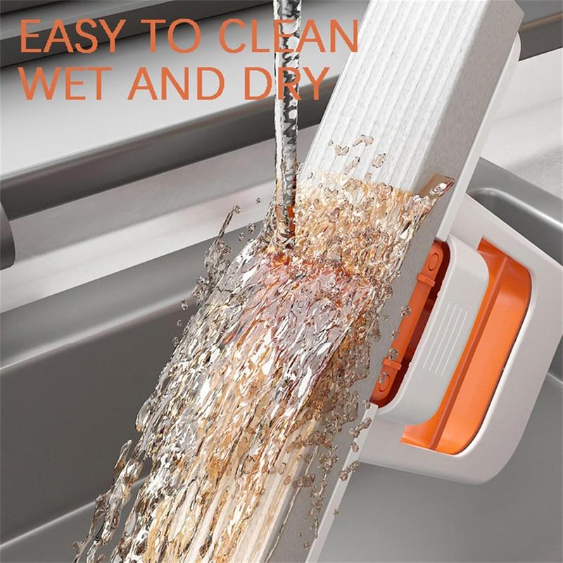 🔥Last Day Buy 2 Get 1 Free $6.99 Each🔥🧼🫧2026 New Mini Folding Desktop Mop — Dual-Use Wet/Dry Mop